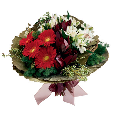  Ankara 14 �ubat sevgililer g�n� �i�ek  gerbera ve mevsim demeti