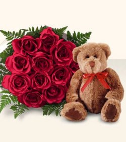 9 adet g�l ve oyuncak  Ankara etimesgut �i�ek , �i�ek�i , �i�ek�ilik 