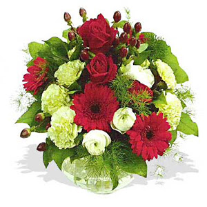 karanfil gerbera ve g�ller - d�s�nenelere �zel -  Ankara sincan �i�ek g�nderme 