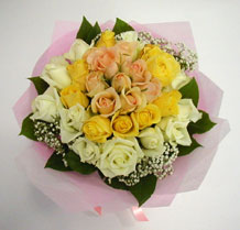 sari ve beyaz g�l karisimda   Ankara etimesgut �i�ek , �i�ek�i , �i�ek�ilik 