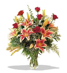  Ankara �mitk�y �i�ek servisi , �i�ek�i adresleri  Pembe Lilyum ve G�l