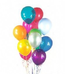  Ankara gimat iek sat  19 adet karisik renkte balonlar 