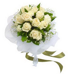  Ankara online �i�ek�i , �i�ek sipari�i  11 adet benbeyaz g�llerden buket 