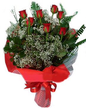 7 k�rm�z� g�l buketi  Ankara �mitk�y �i�ek servisi , �i�ek�i adresleri 