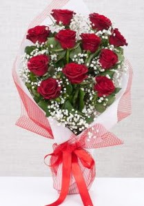 11 k�rm�z� g�lden buket �i�e�i  Ankara 14 �ubat sevgililer g�n� �i�ek 