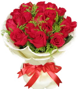 19 adet k�rm�z� g�lden buket tanzimi  Ankara �mitk�y �i�ek servisi , �i�ek�i adresleri  