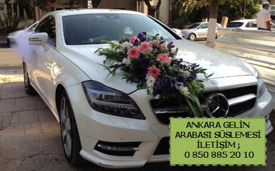Ankara gelin araba s�s� s�slemesi  Ankara hacettepe �i�ek ma�azas� , �i�ek�i adresleri 