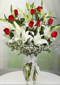 9 adet k�rm�z� g�l 3 dal kazablanka  Ankara bat�kent �i�ek yolla 