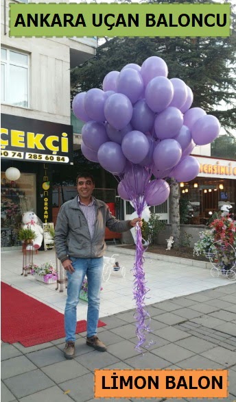 Ankara 50 adet istenilen renkte uan balon  Ankara demetevler ucuz iek gnder 