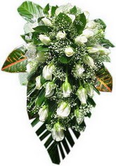 Beyaz g�llerden sarka� buket