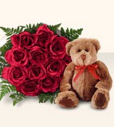 9 adet g�l ve oyuncak  Ankara etimesgut �i�ek , �i�ek�i , �i�ek�ilik 