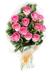  Ankara yurti�i ve yurtd��� �i�ek sipari�i  12 li pembe g�l buketi.