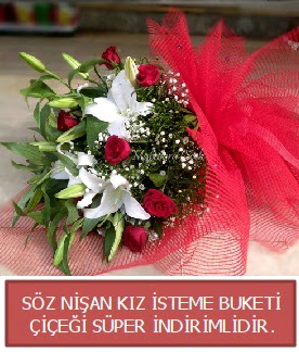 S�z ni�an k�z isteme buketi  Ankara eryaman �i�ek�i telefonlar� 