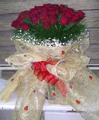 41 adet k�rm�z� g�lden k�z isteme buketi  Ankara karacakaya internetten �i�ek sat���  