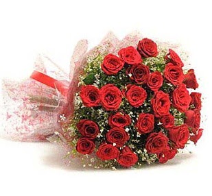 27 Adet k�rm�z� g�l buketi  Ankara demetevler ucuz �i�ek g�nder 